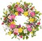 20 inch Spring Wreath for Front Door Summer Door Wreath Artificial Floral Wreath Greenery Wreath Home Decorations Indoor Outdoor Farmhouse